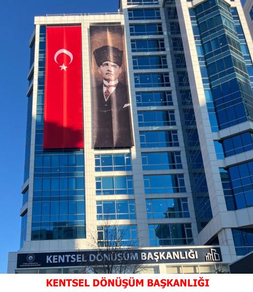 Kentsel Dönüşüm Başkanlığı Otomatik Motorlu Bayrak Sistemi